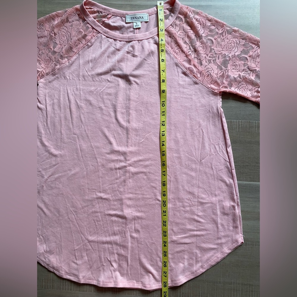 Zenana Women’s Short Sleeve Top - Picture 5 of 5
